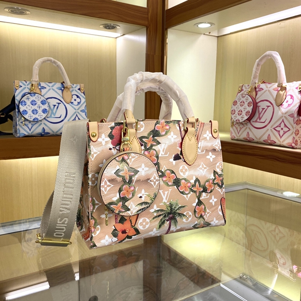 ルイヴィトンバッグ側面デザイン